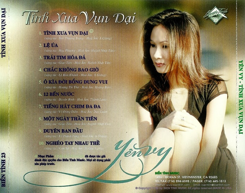 Biển Tình CD023 - Yên Vy - Tình Xưa Vụn Dại