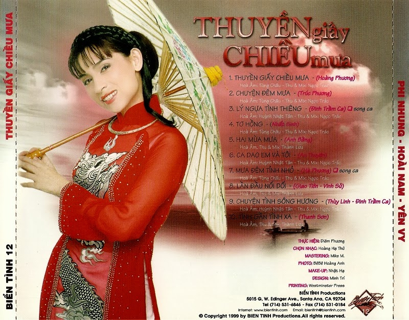 Biển Tình CD012 - Thuyền Giấy Chiều Mưa