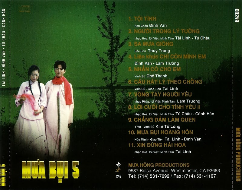 Mưa Hồng CD249 - Mưa Bụi 5