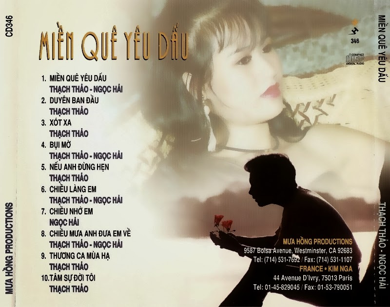 Mưa Hồng CD346 - Thạch Thảo,Ngọc Hải - Miền Quê Yêu Dấu