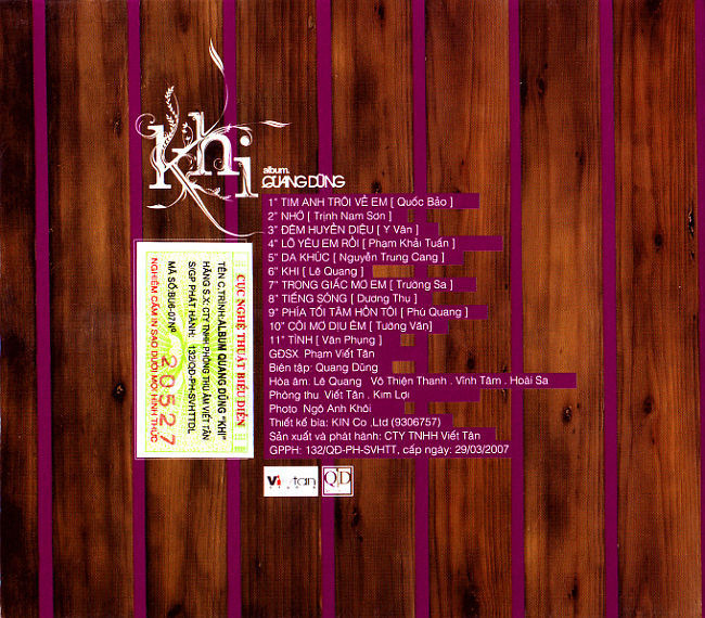 Viết Tân CD - Khi - Quang Dũng