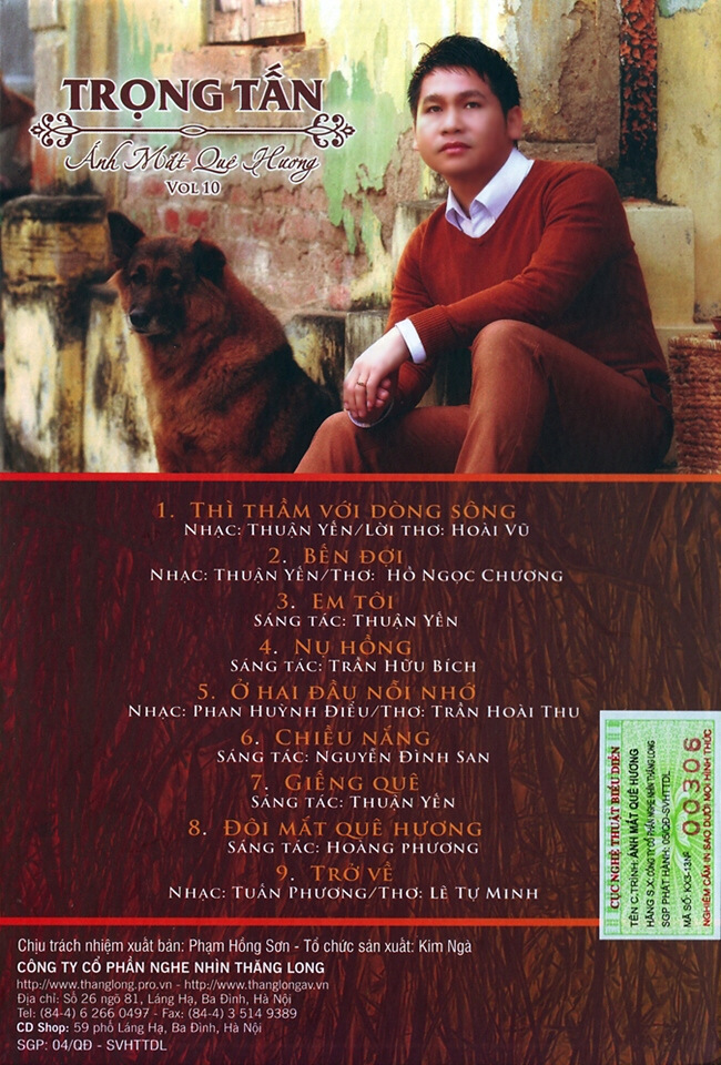 Thăng Long CD - Trọng Tấn - Ánh Mắt Quê Hương