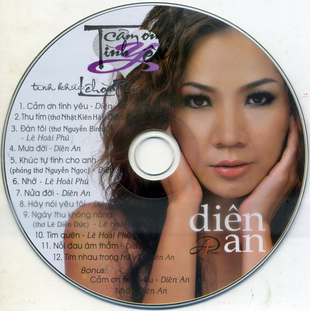 Cám ơn Tình Yêu - Tình Khúc Lê Hoài Phú (Diên An CD)