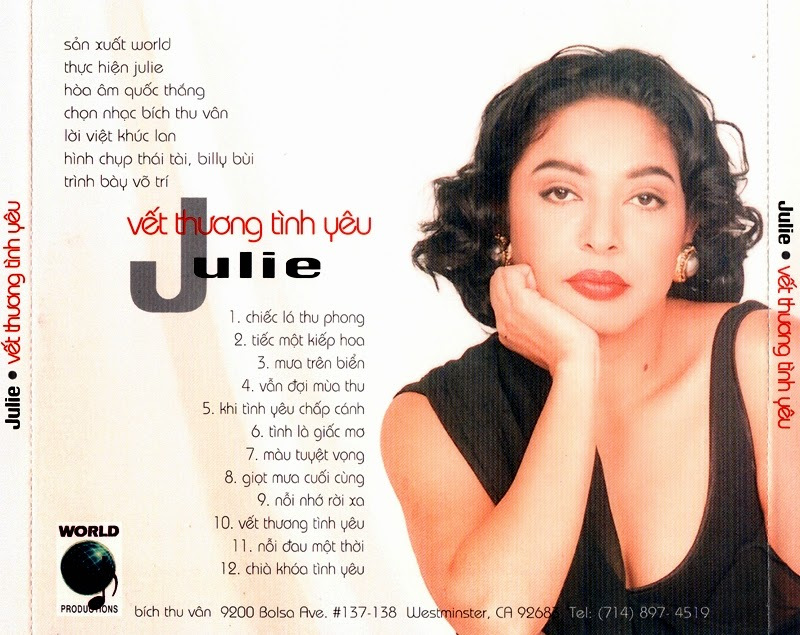 Vết Thương Tình Yêu - Julie (World CD)