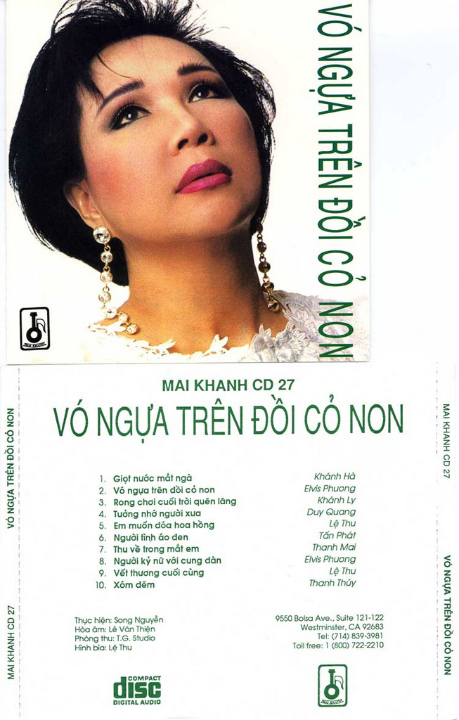 Vó Ngựa Trên Đồi Cỏ Non (Mai Khanh CD027)