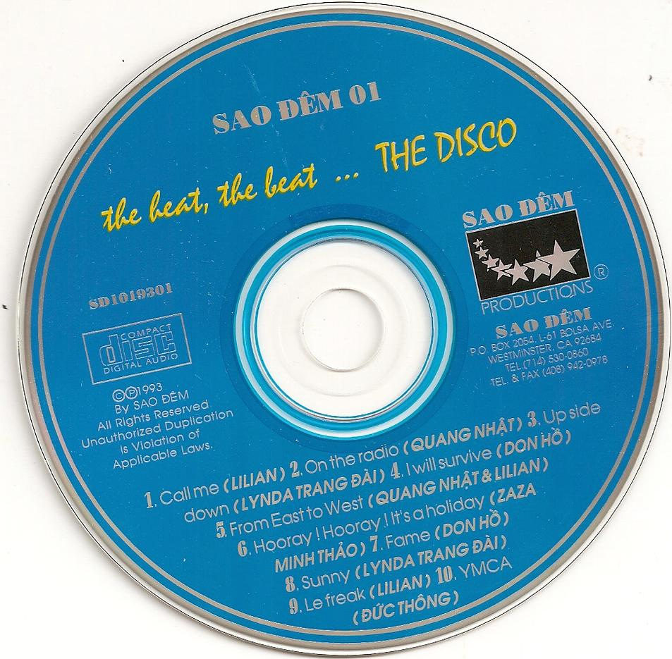 The Heat, The Beat, The Disco (Sao Ðêm CD01)