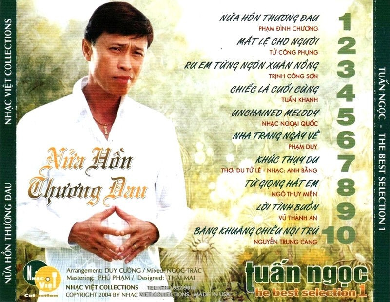 Nhạc Việt CD - Nửa Hồn Thương Đau - Tuấn Ngọc