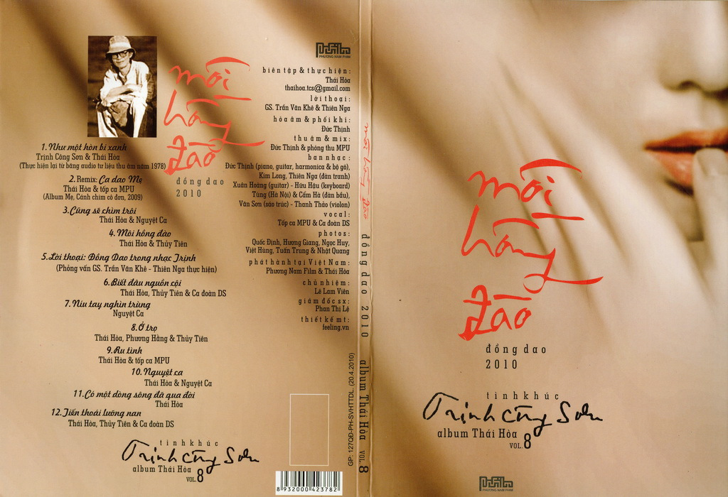 Phương Nam CD - Thái Hòa Vol. 8 - Tình Khúc Trịnh Công Sơn - Môi Hồng Đào