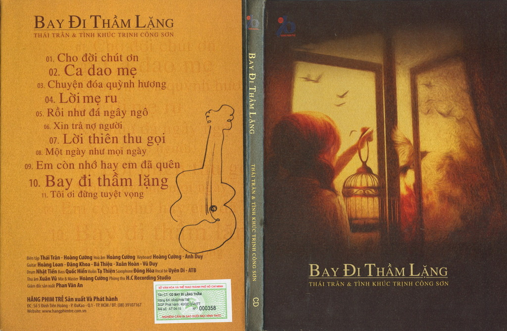 Hãng Phim Trẻ CD - Thái Trân & Tình Khúc Trịnh Công Sơn - Bay Đi Thầm Lặng