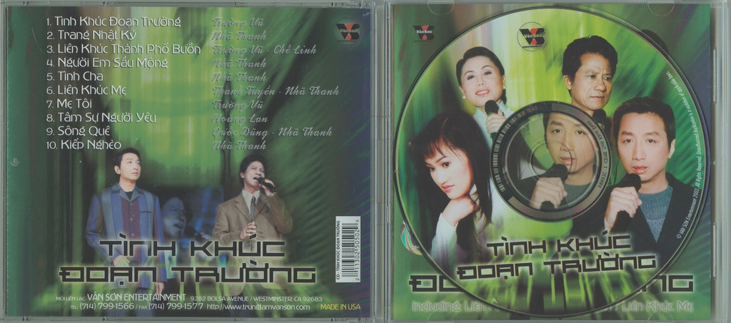 Vân Sơn CD115 - Tình Khúc Đoạn Trường