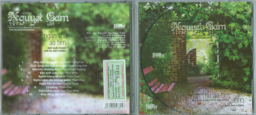 Phương Nam CD - Hòa Tấu Nguyệt Cầm - Duy Cường - Ngàn Thu Áo Tím