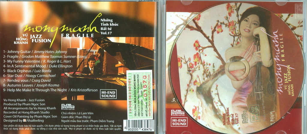 Phương Nam CD - Những Tình Khúc Bất Tử 17 - Mong Manh