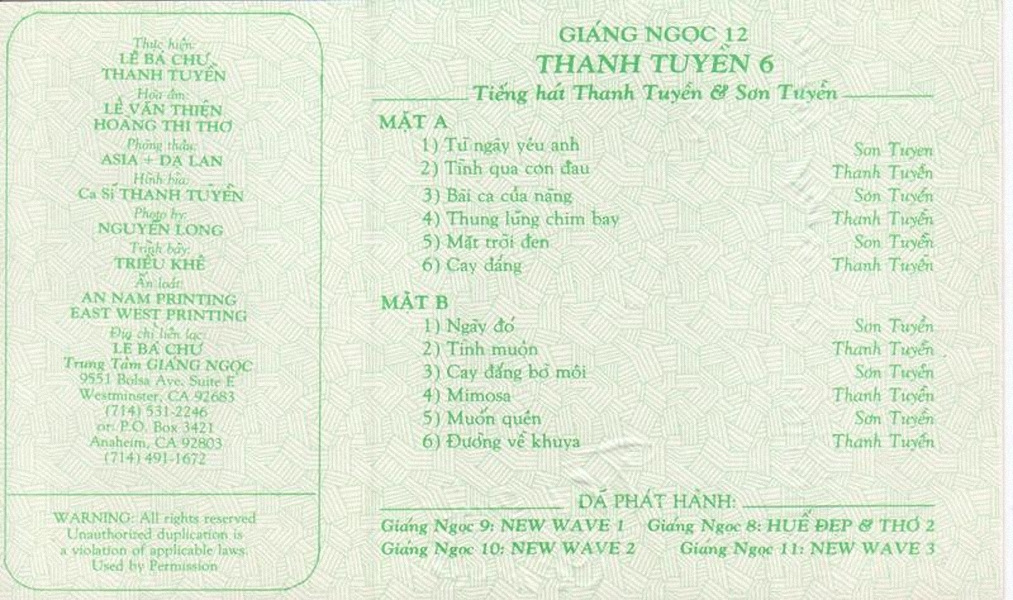 Giáng Ngọc CDCS12 - Tình Qua Cơn Đau