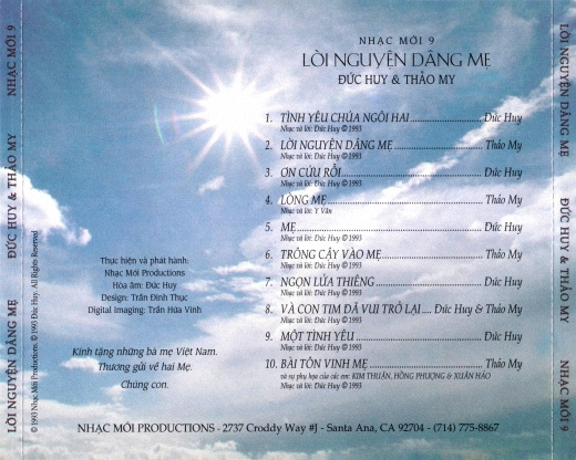 Nhạc Mới CD - Lời Nguyện Dâng Mẹ