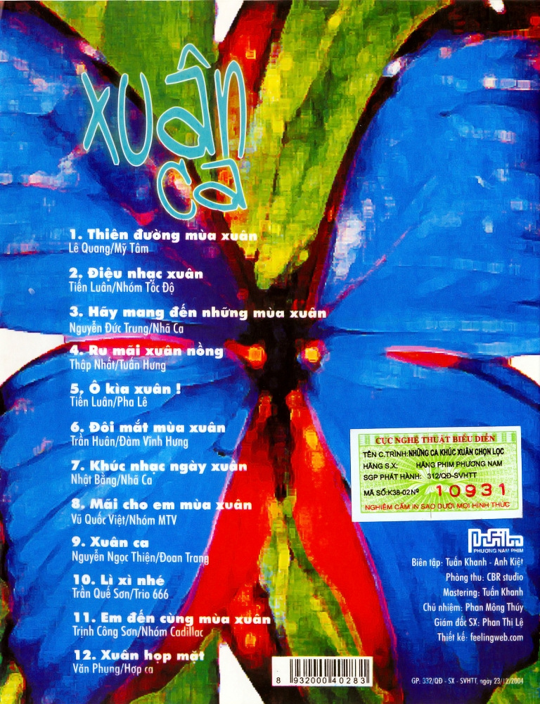 Phương Nam CD - Xuân Ca