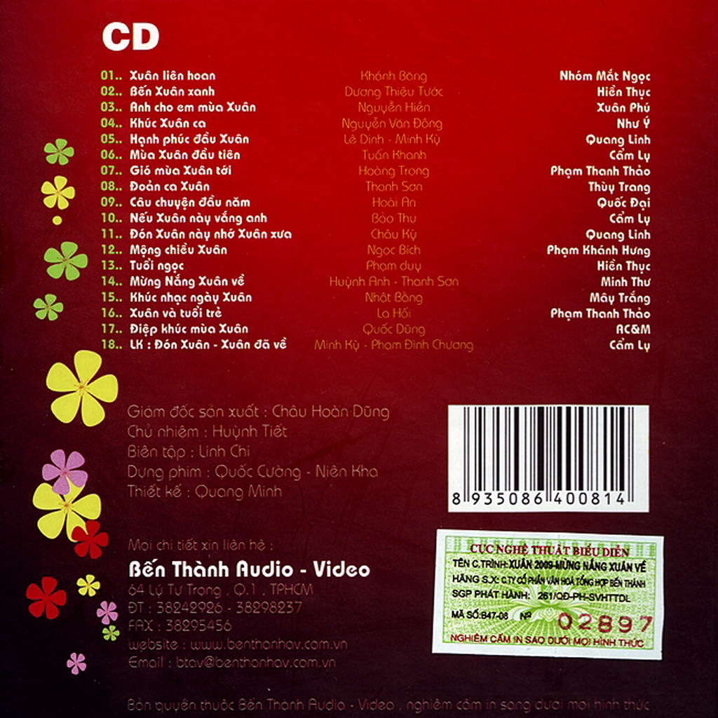Bến Thành CD - Mừng Nắng Xuân Về