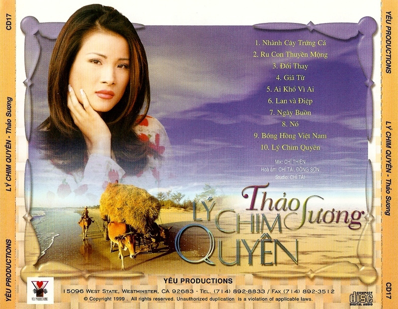 Yêu CD 017 - Lý Chim Quyên