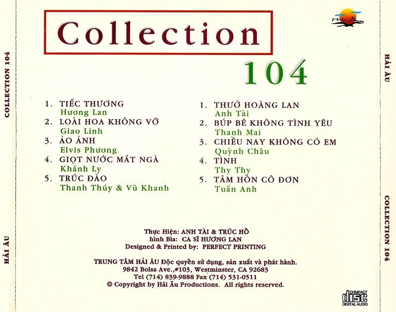 Hải Âu CD - Collection 104