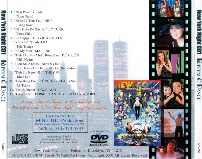 NewYork CD 01 - Rhythm & Dance