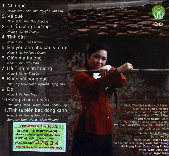 Hồ Gươm CD - Khúc Hát Sông Quê