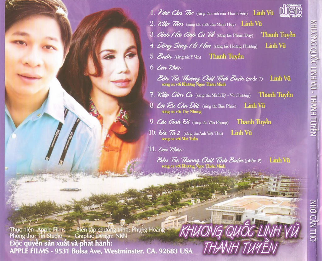 Apple CD - Nhớ Cần Thơ