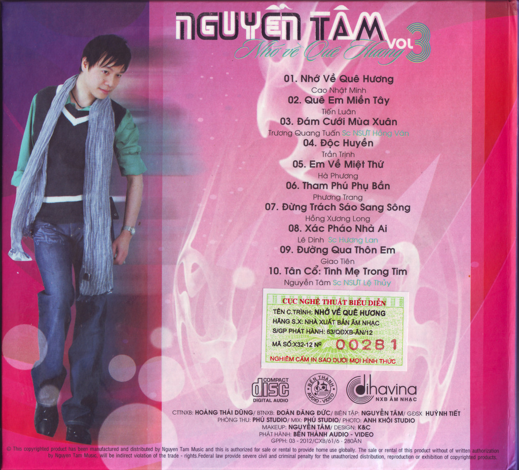 Dihavina CD - Nhớ Về Quê Hương