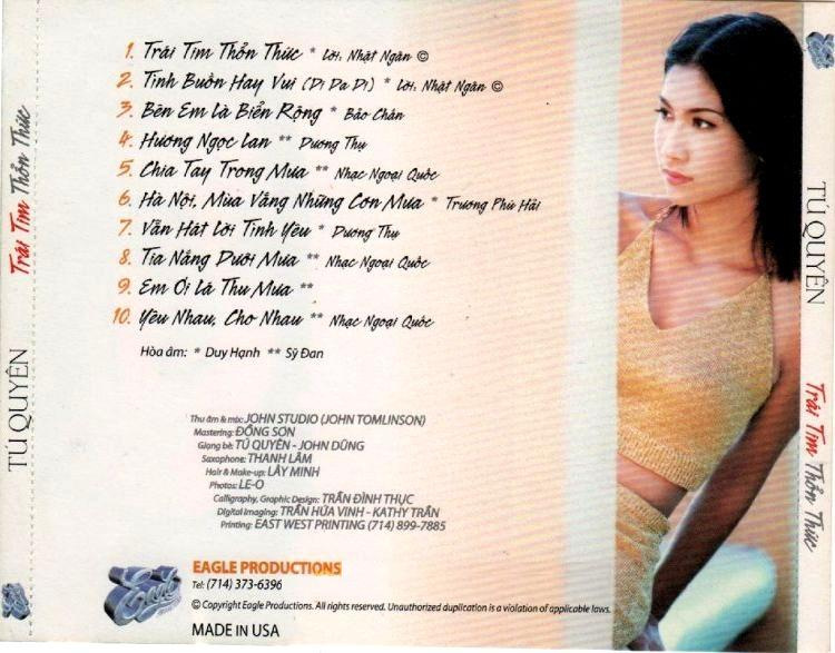 Eagle CD - Trái Tim Thổn Thức