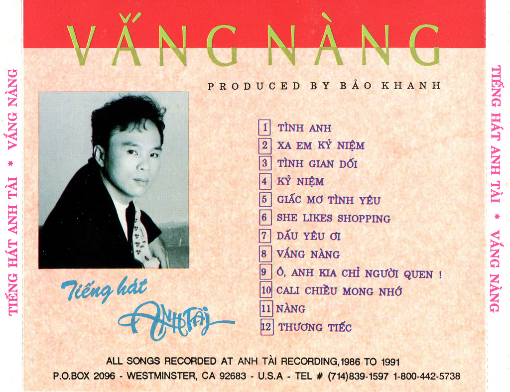 Anh Tài CD - Vắng Nàng