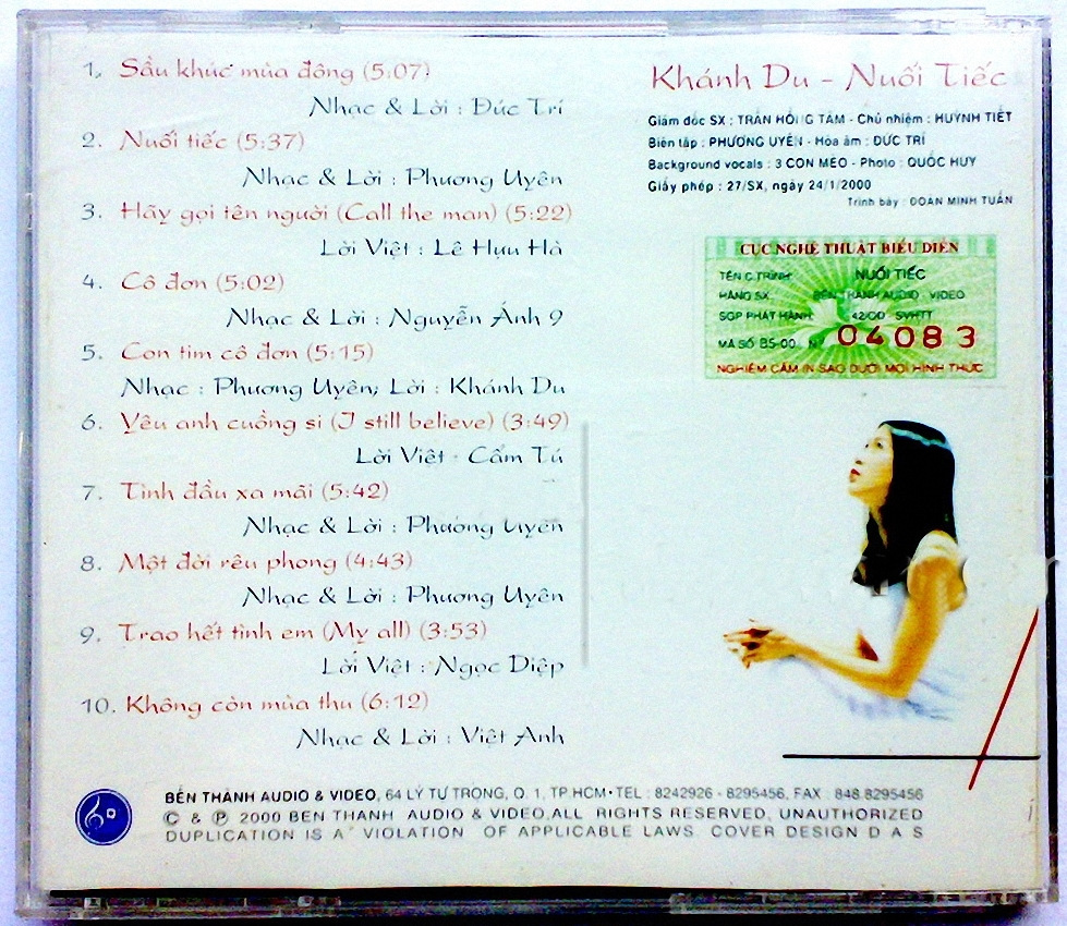 Bến Thành CD - Nuối Tiếc