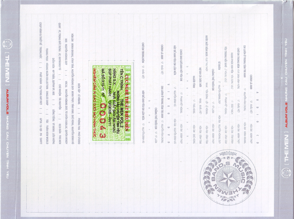 Dihavina CD - Những Câu Chuyện Tình Yêu