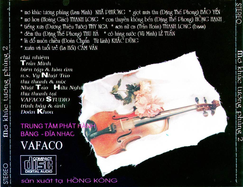 Vafaco CD - Mơ Khúc Tương Phùng 2