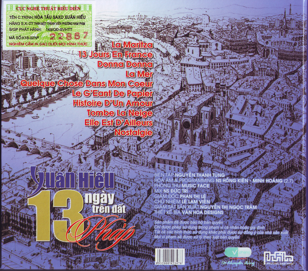Phương Nam CD - 13 Ngày Trên Đất Pháp