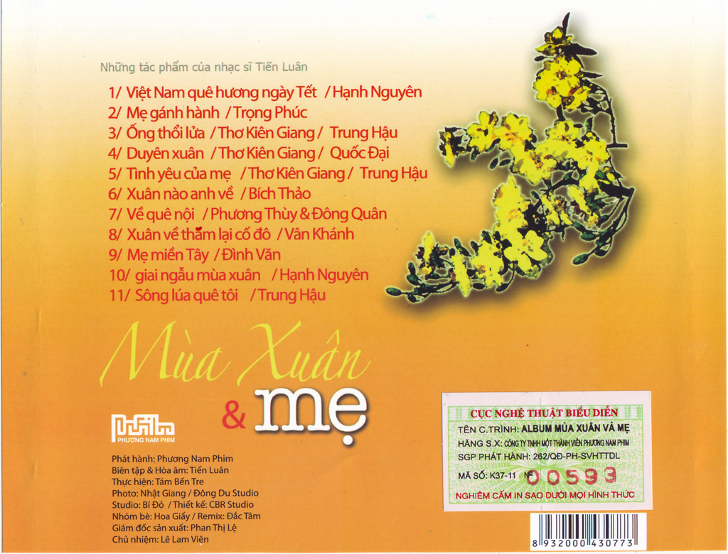 Phương Nam CD - Mùa Xuân Và Mẹ