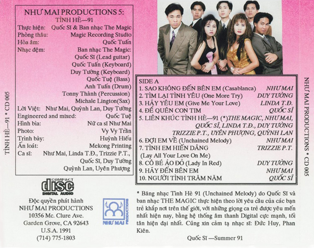 Như Mai CD - Tình Hè