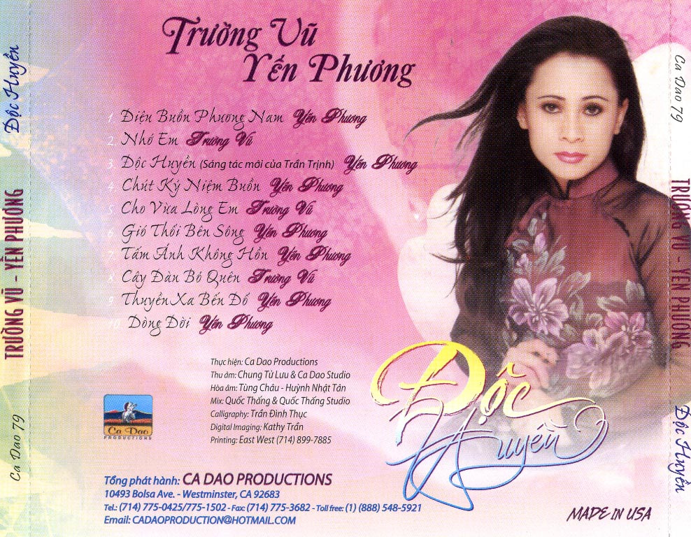 Ca Dao CD 079 - Độc Huyền