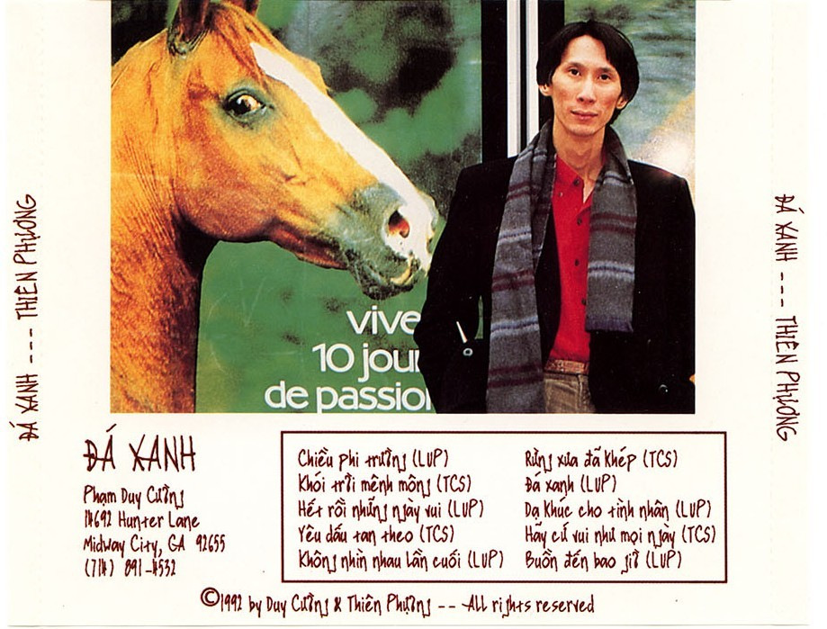 Duy Cường & Thiên Phượng CD - Đá Xanh