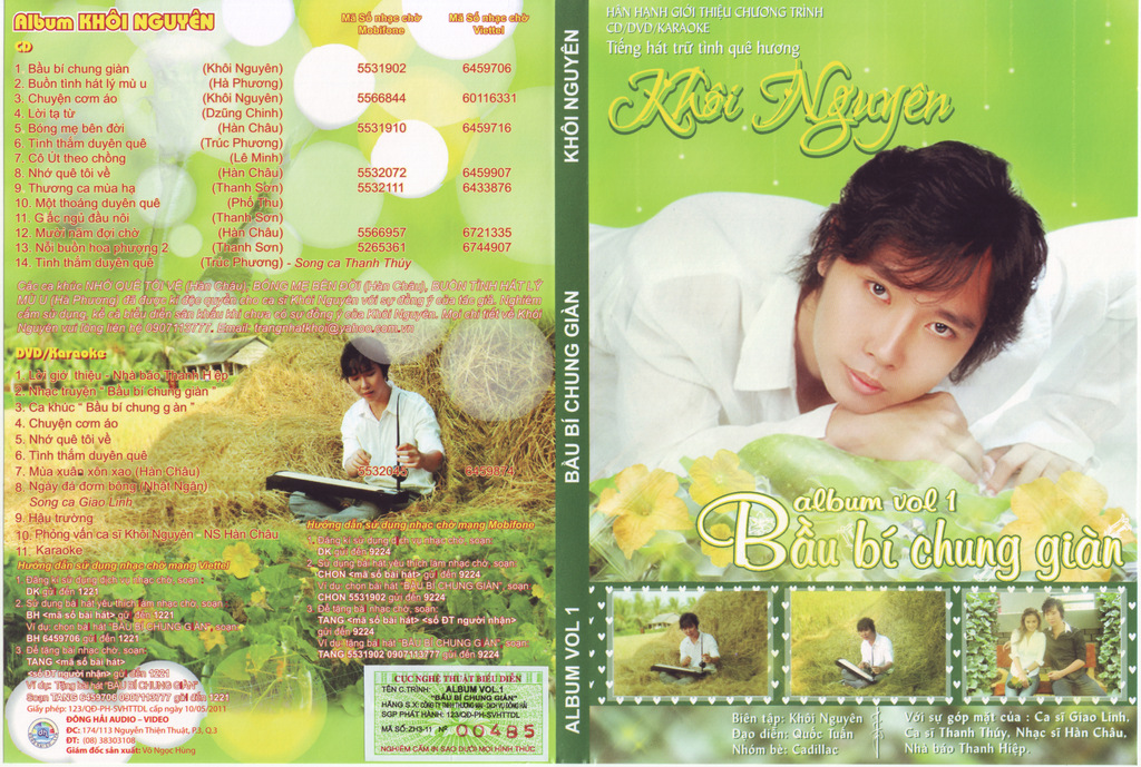 Đông Hải CD - Bí Bầu Chung Giàn