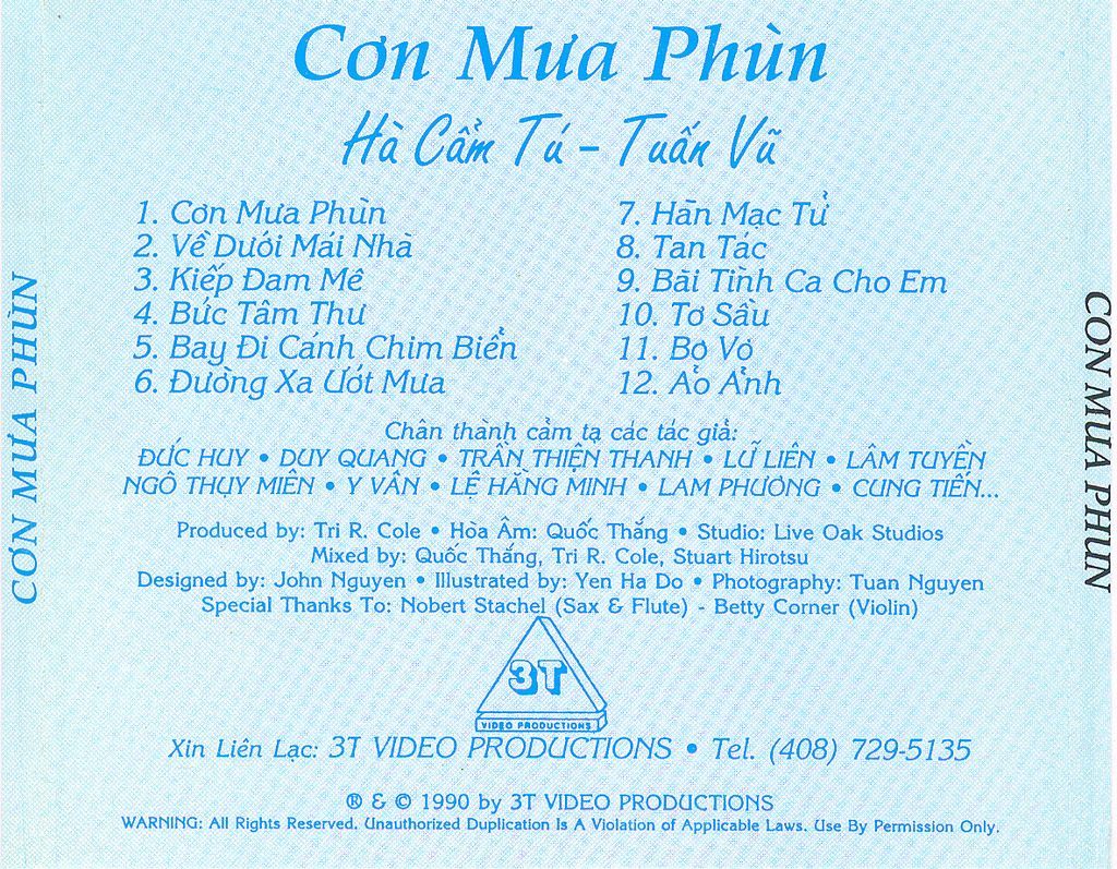3T CD - Cơn Mưa Phùn