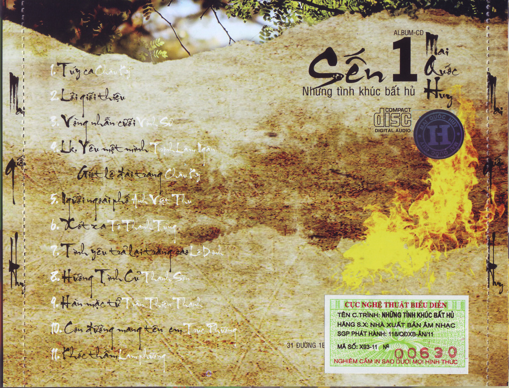 Dihavina CD - Những Tình Khúc Bất Hủ - Sến 1