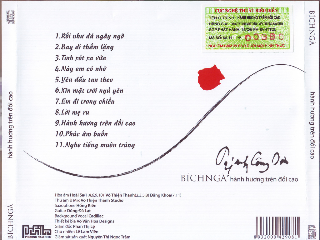 Phương Nam CD - Hành Hương Trên Đồi Cao