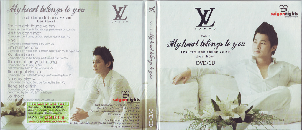 Đêm Sài Gòn CD - My Heart Belongs To You