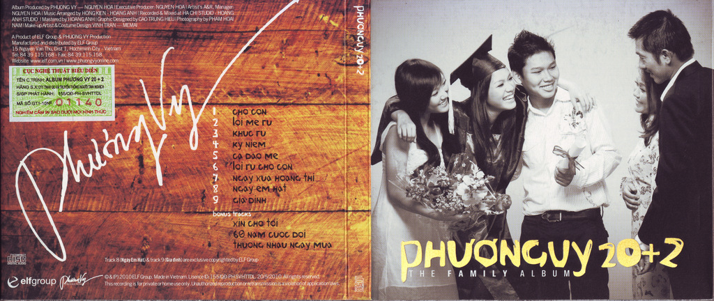 Phương Vy CD - The Family Album