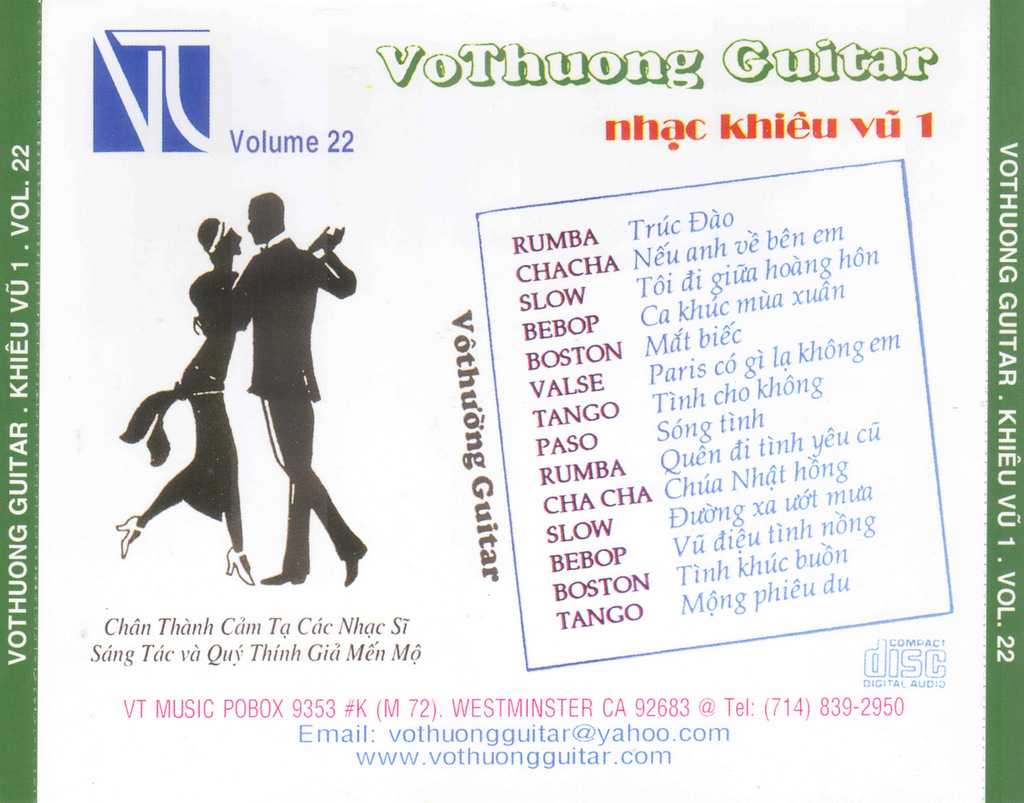 Vô Thường CD 022 - Nhạc Khiêu Vũ 1