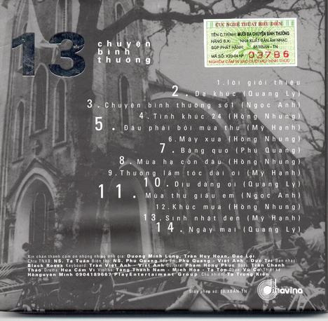 Dihavina CD - 13 Chuyện Bình Thường