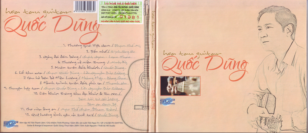 Vafaco CD - Hoà Tấu Guitar Quốc Dũng