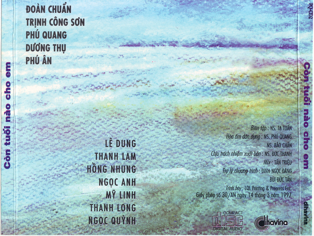 Dihavina CD - Còn Tuổi Nào Cho Em