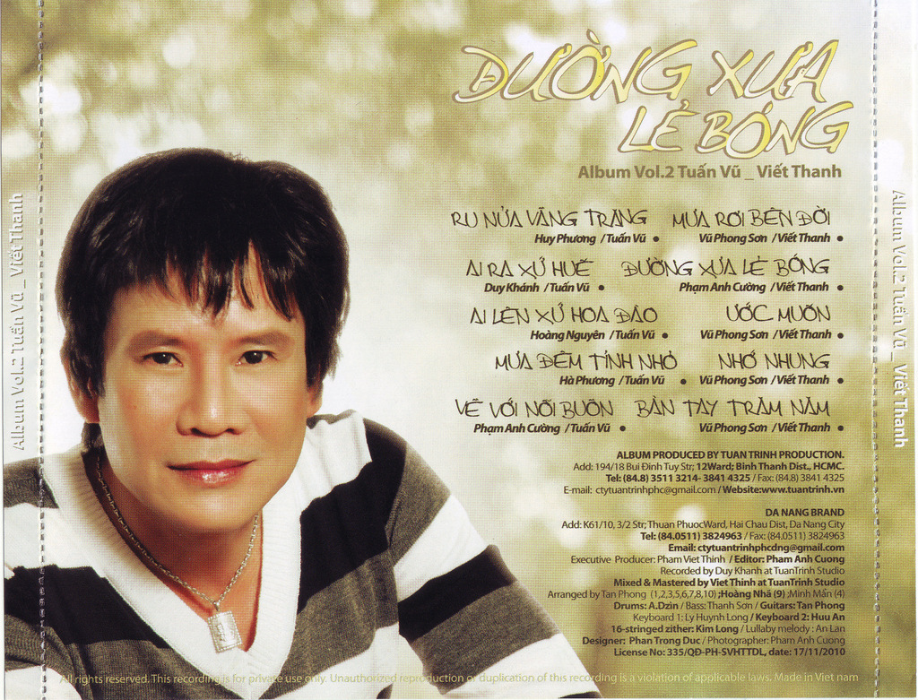Tuấn Trinh CD - Đường Xưa Lẻ Bóng