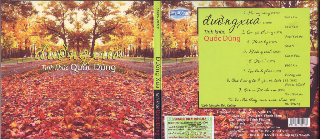 Vafaco CD - Đường Xưa