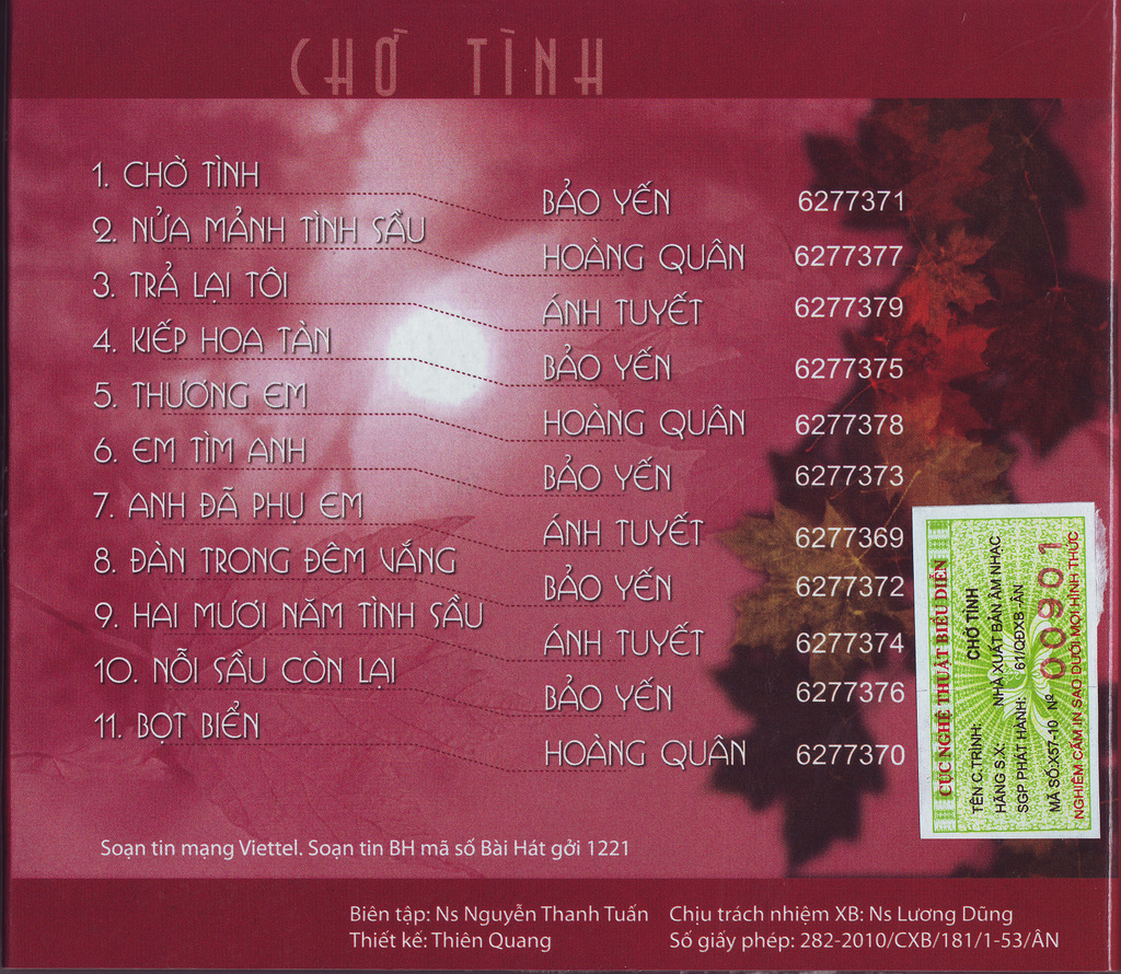 Dihavina CD - Chờ Tình