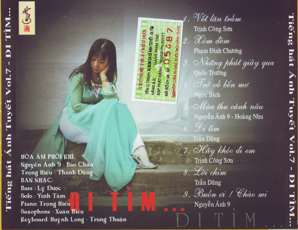 Băng Nhạc Trẻ CD - Đi Tìm (Ánh Tuyết)